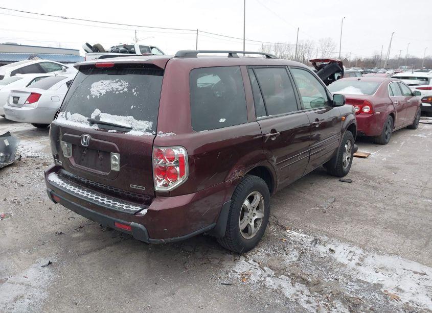 Photo 4 of 2007 Honda Pilot EX-L (VIN 2HKYF18587H521214)