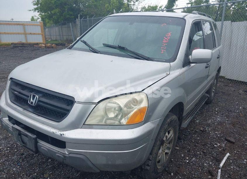Photo 2 of 2003 Honda Pilot EX-L (VIN 2HKYF18593H522706)