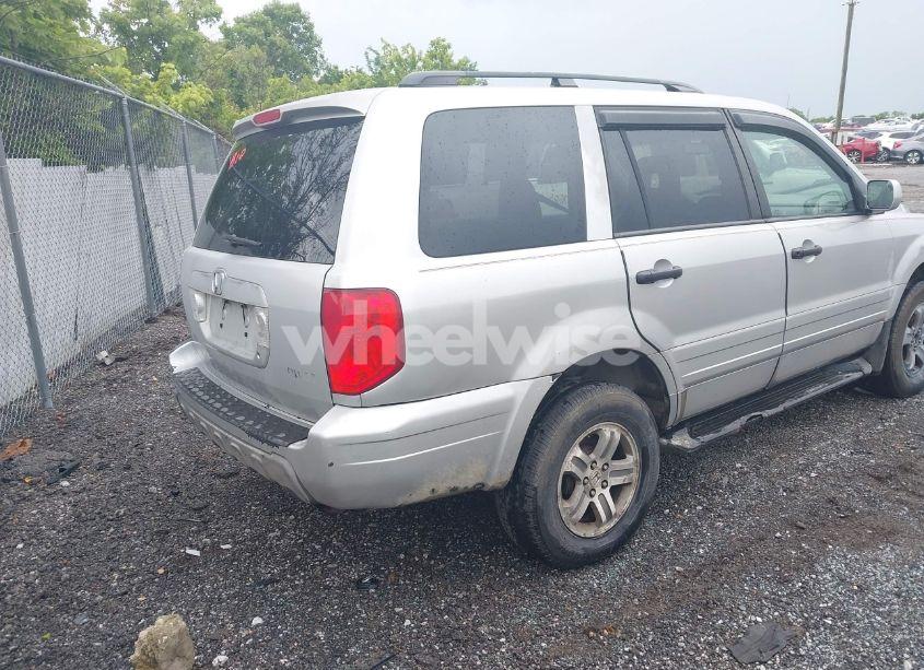 Photo 4 of 2003 Honda Pilot EX-L (VIN 2HKYF18593H522706)