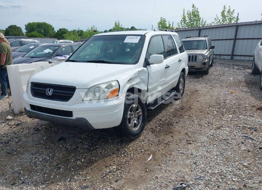 Photo 2 of 2003 Honda Pilot EX-L (VIN 2HKYF18593H537237)