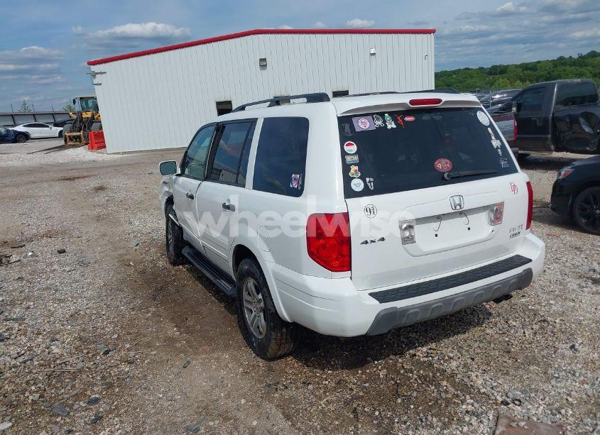 Photo 3 of 2003 Honda Pilot EX-L (VIN 2HKYF18593H537237)