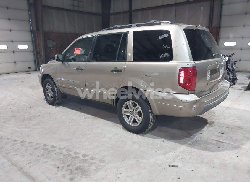 Photo 3 of 2003 Honda Pilot EX-L (VIN 2HKYF18593H545001)