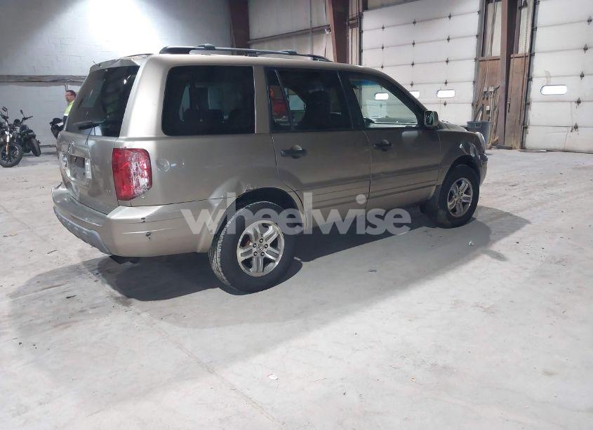 Photo 4 of 2003 Honda Pilot EX-L (VIN 2HKYF18593H545001)