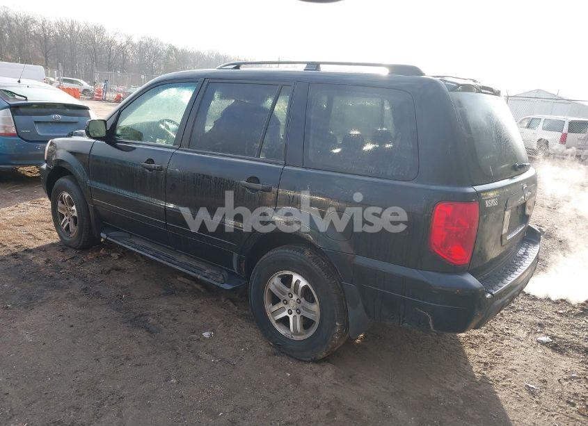 Photo 3 of 2003 Honda Pilot EX-L (VIN 2HKYF18593H559710)