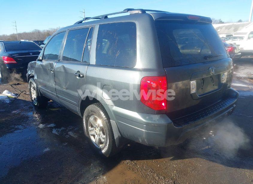 Photo 3 of 2003 Honda Pilot EX-L (VIN 2HKYF18593H585515)