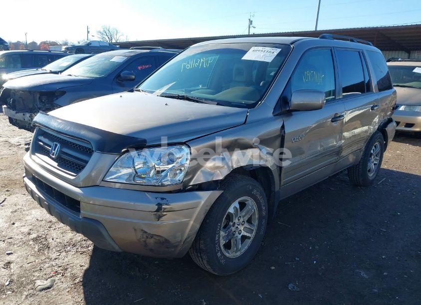 Photo 2 of 2003 Honda Pilot EX-L (VIN 2HKYF18593H617007)