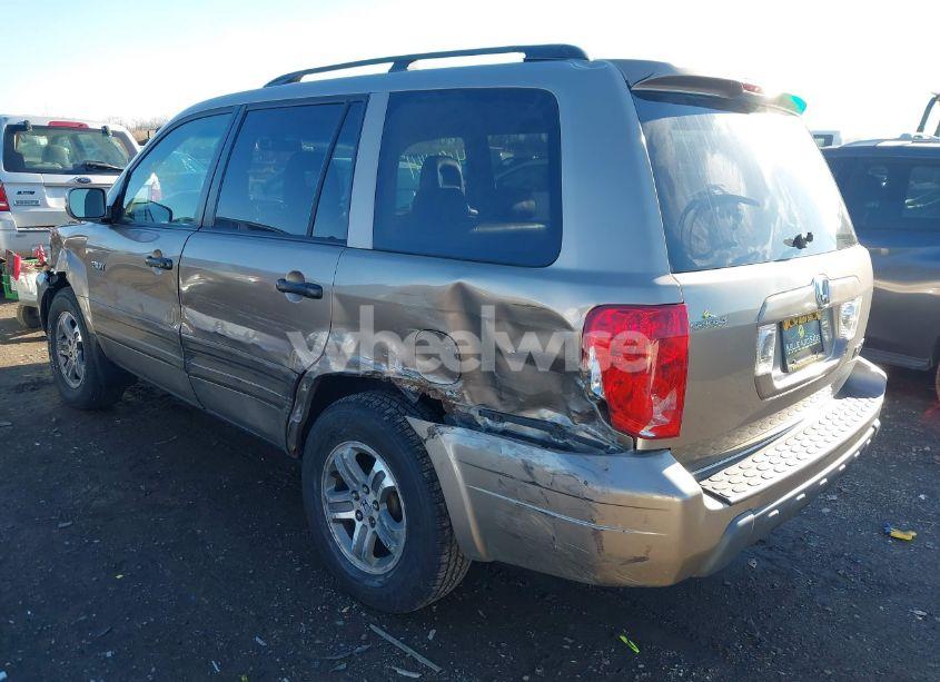 Photo 3 of 2003 Honda Pilot EX-L (VIN 2HKYF18593H617007)