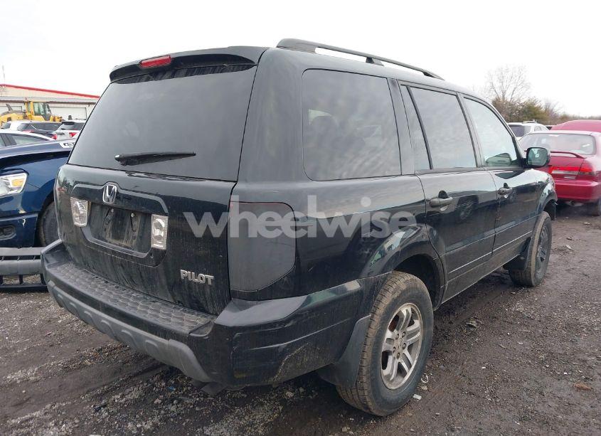 Photo 4 of 2004 Honda Pilot EX-L (VIN 2HKYF18594H566075)