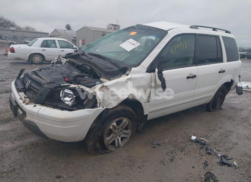 Photo 2 of 2004 Honda Pilot EX-L (VIN 2HKYF18594H595477)