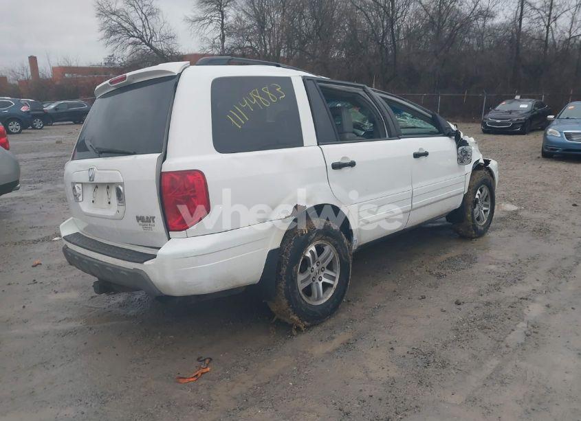 Photo 4 of 2004 Honda Pilot EX-L (VIN 2HKYF18594H595477)