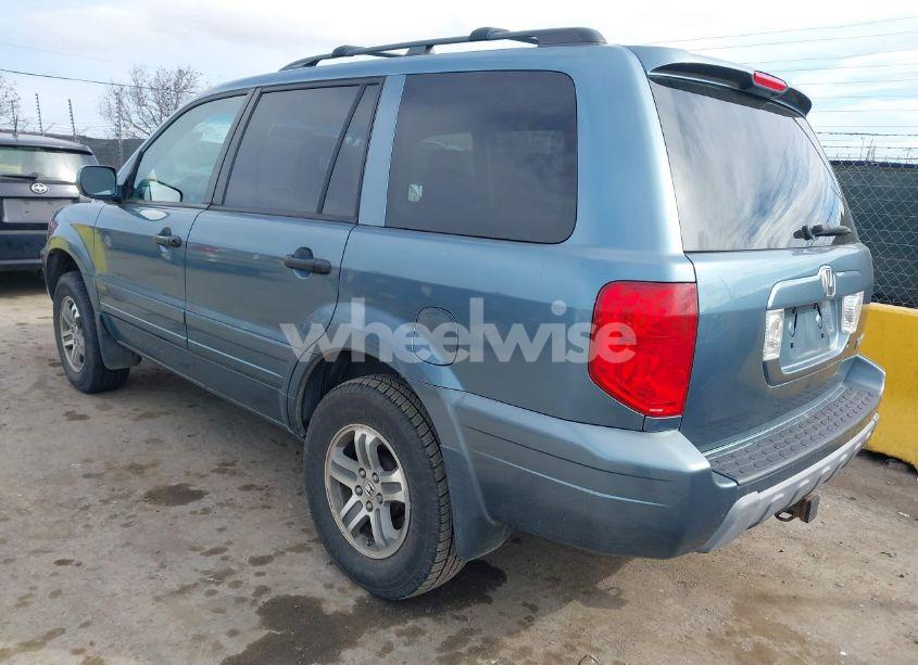 Photo 3 of 2005 Honda Pilot EX-L (VIN 2HKYF18595H541338)