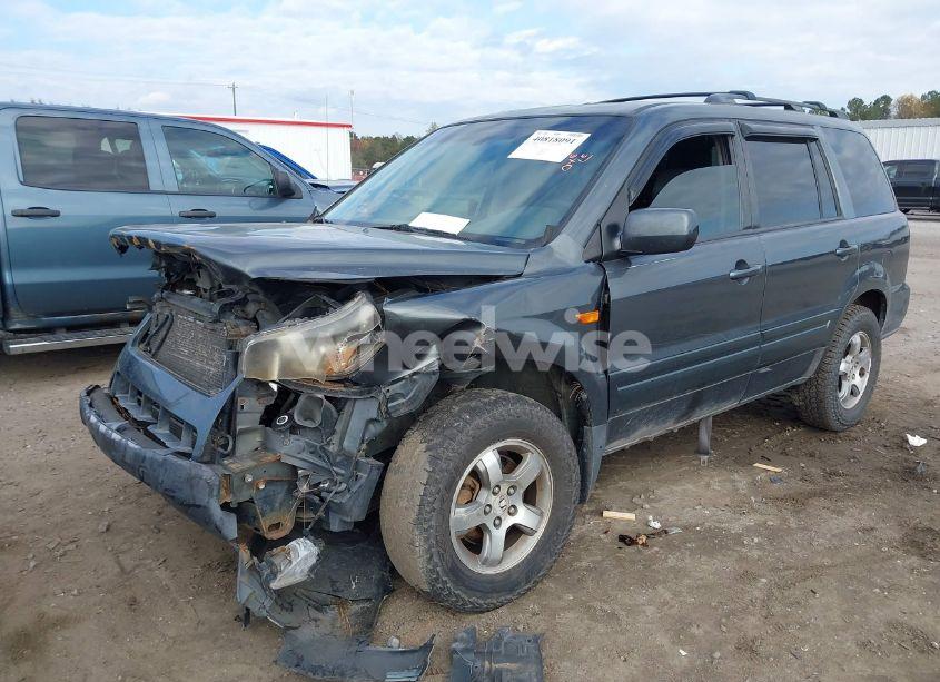 Photo 2 of 2006 Honda Pilot EX-L (VIN 2HKYF18596H514481)