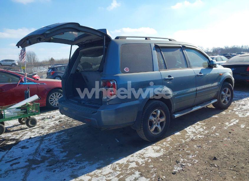 Photo 4 of 2006 Honda Pilot EX-L (VIN 2HKYF18596H557251)