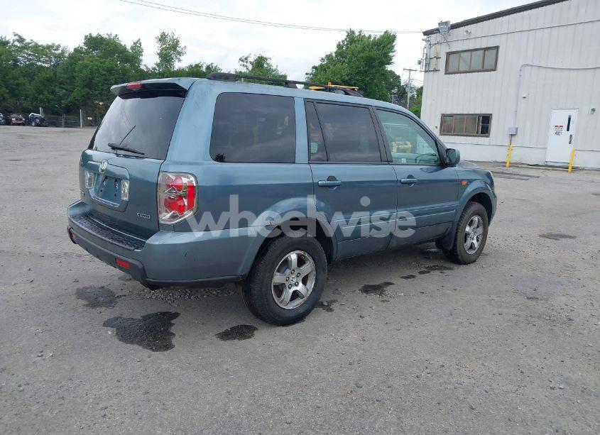 Photo 4 of 2007 Honda Pilot EX-L (VIN 2HKYF18597H505684)