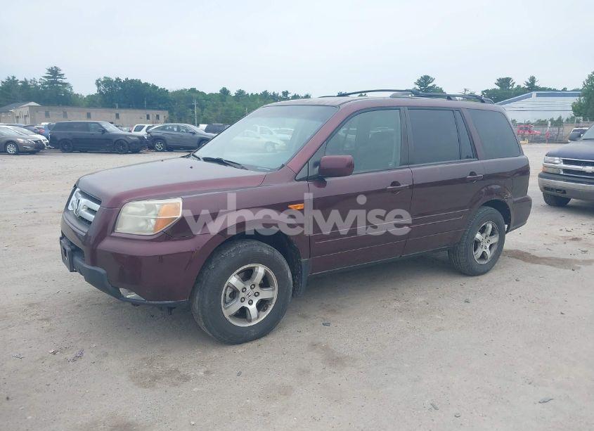 Photo 2 of 2007 Honda Pilot EX-L (VIN 2HKYF18597H513543)