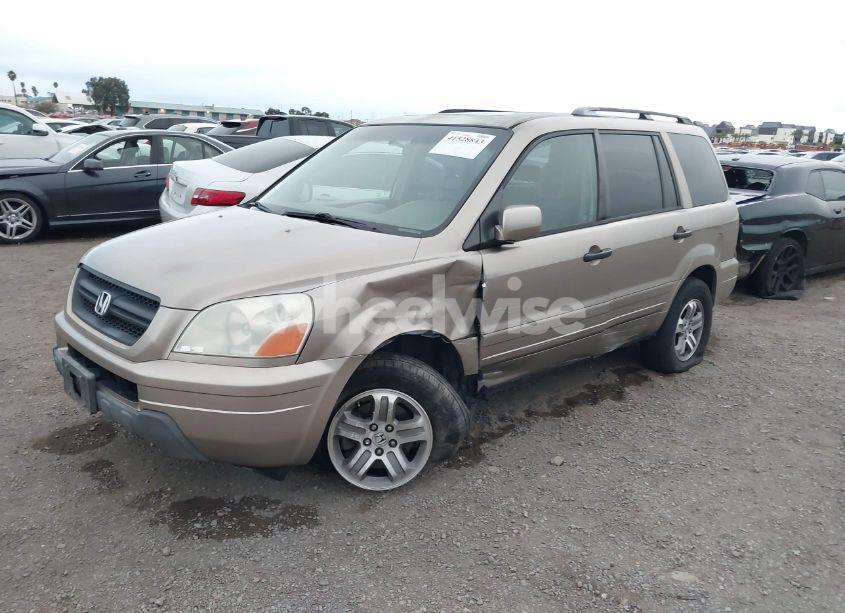 Photo 2 of 2005 Honda Pilot EX-L (VIN 2HKYF185X5H514715)