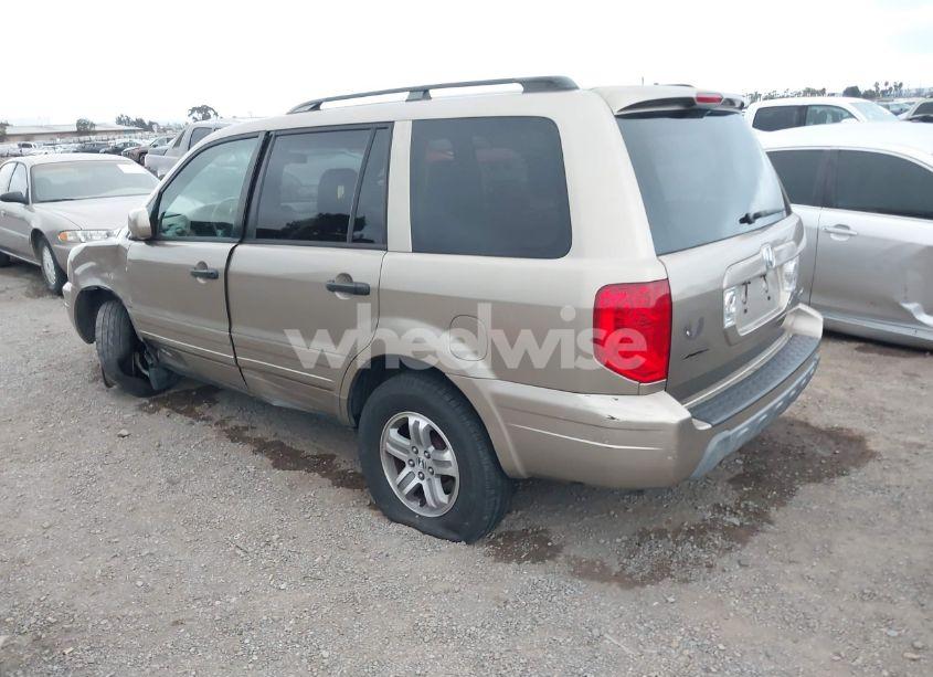 Photo 3 of 2005 Honda Pilot EX-L (VIN 2HKYF185X5H514715)