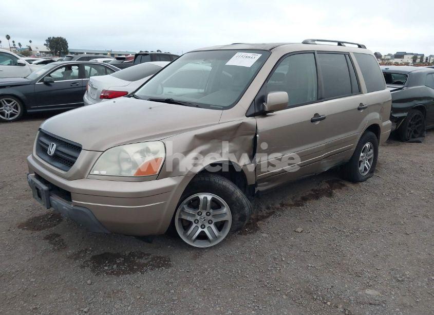 Photo 6 of 2005 Honda Pilot EX-L (VIN 2HKYF185X5H514715)