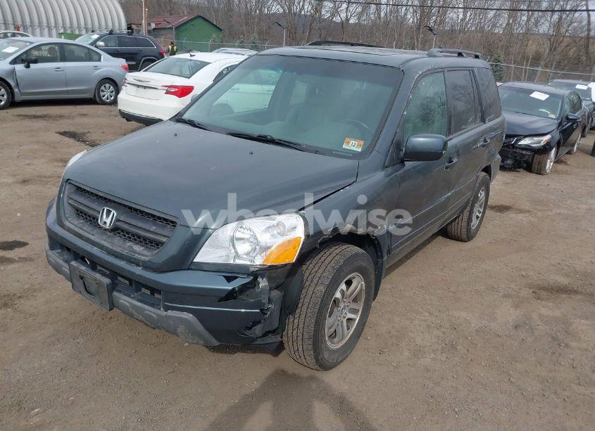 Photo 2 of 2005 Honda Pilot EX-L (VIN 2HKYF185X5H525231)