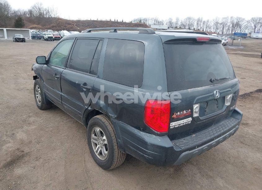 Photo 3 of 2005 Honda Pilot EX-L (VIN 2HKYF185X5H525231)