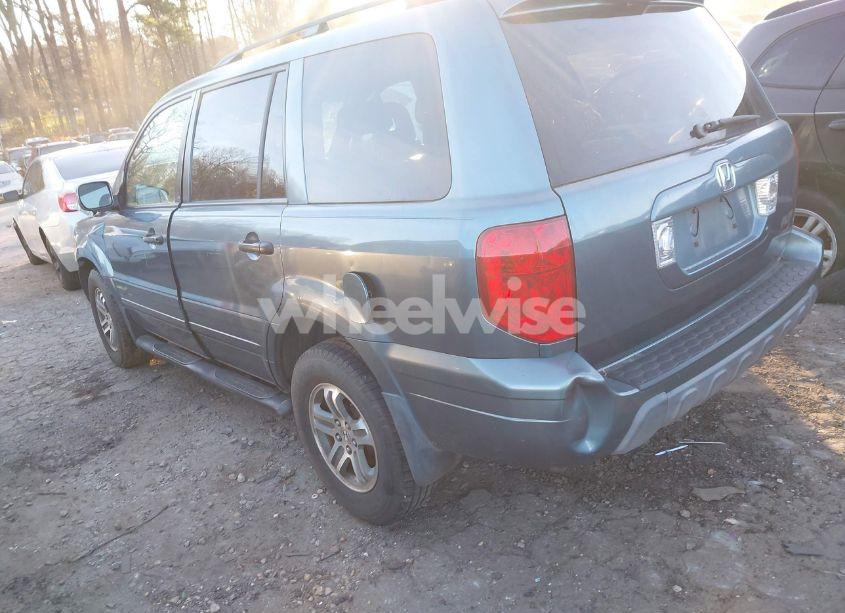 Photo 3 of 2005 Honda Pilot EX-L (VIN 2HKYF185X5H533653)
