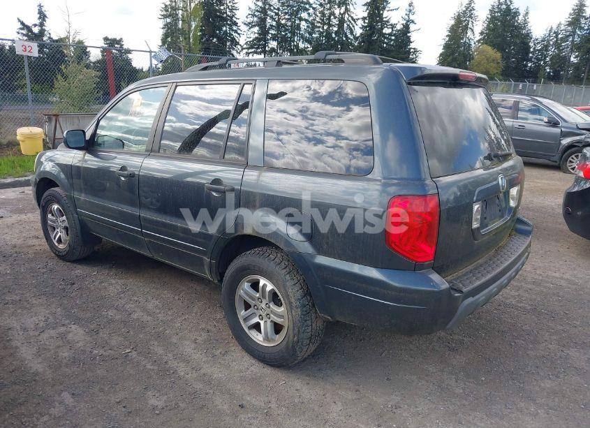Photo 3 of 2005 Honda Pilot EX-L (VIN 2HKYF185X5H573585)