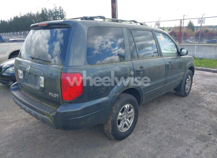 Photo 4 of 2005 Honda Pilot EX-L (VIN 2HKYF185X5H573585)