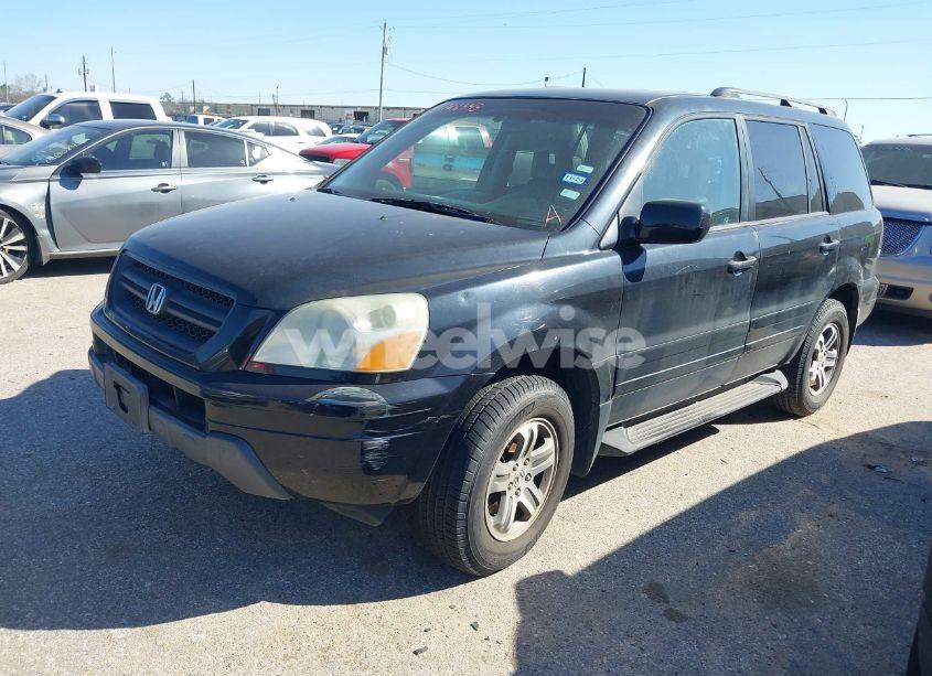 Photo 2 of 2003 Honda Pilot EX-L (VIN 2HKYF18603H544943)