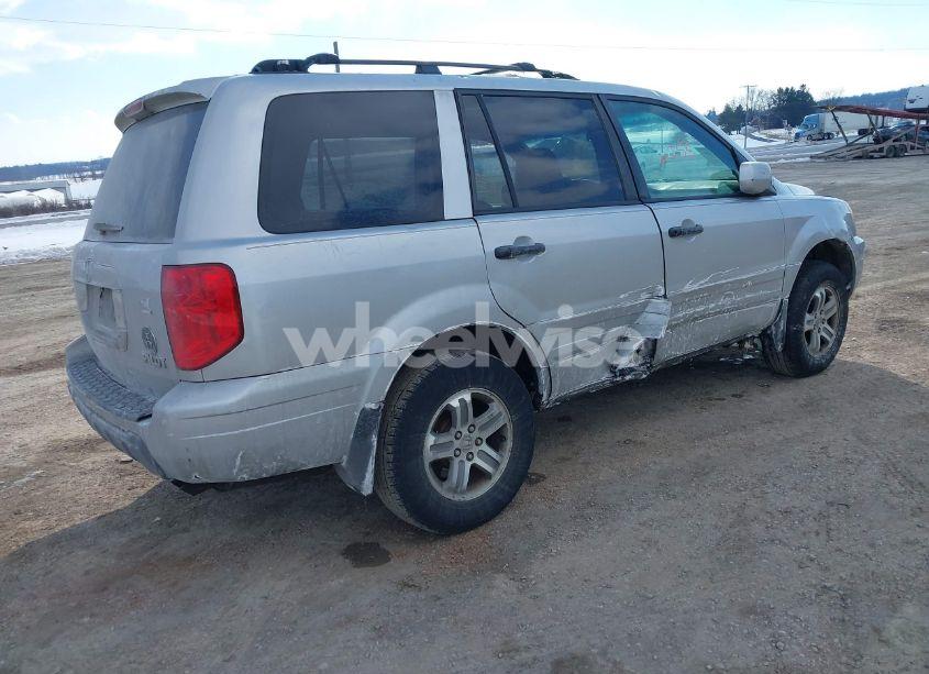 Photo 4 of 2003 Honda Pilot EX-L (VIN 2HKYF18603H586755)