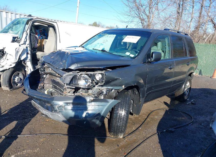 Photo 2 of 2003 Honda Pilot EX-L (VIN 2HKYF18603H592443)