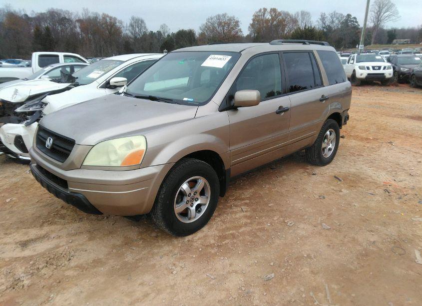 Photo 2 of 2003 Honda Pilot EX-L (VIN 2HKYF18603H610360)