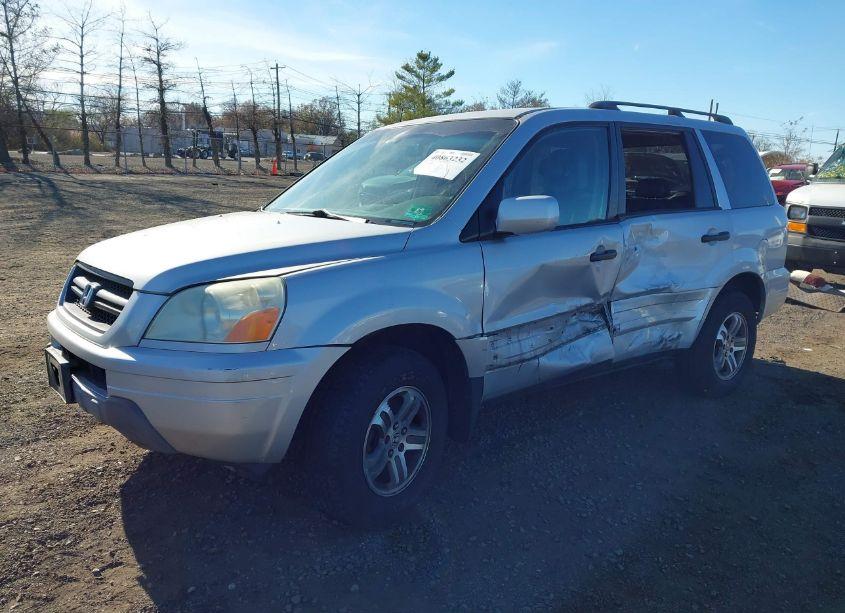 Photo 2 of 2004 Honda Pilot EX-L (VIN 2HKYF18604H545835)