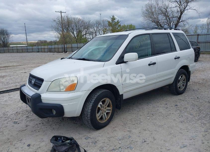 Photo 2 of 2004 Honda Pilot EX-L (VIN 2HKYF18604H559427)