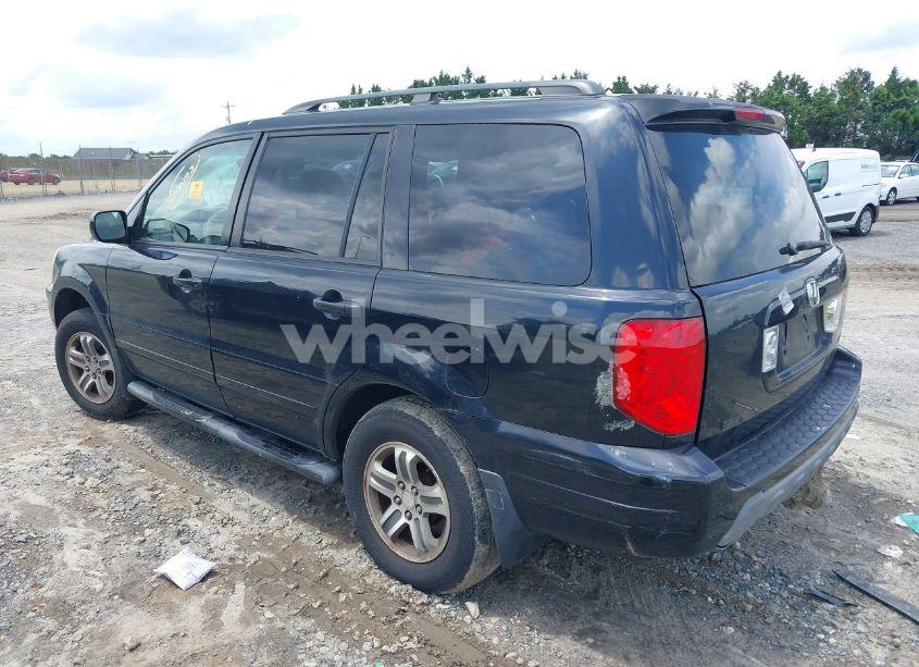 Photo 3 of 2004 Honda Pilot EX-L (VIN 2HKYF18604H560464)