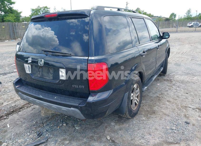 Photo 4 of 2004 Honda Pilot EX-L (VIN 2HKYF18604H560464)