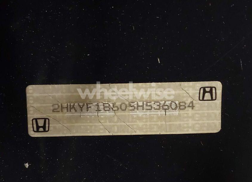 Photo 18 of 2005 Honda Pilot EX-L (VIN 2HKYF18605H536084)