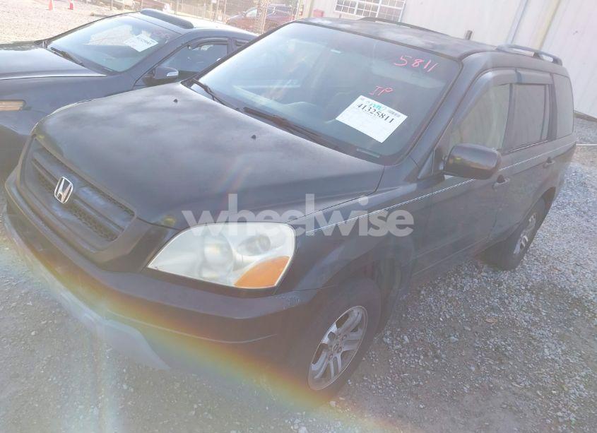 Photo 2 of 2003 Honda Pilot EX-L (VIN 2HKYF18613H557863)