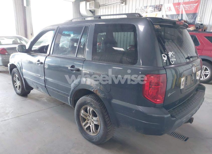 Photo 3 of 2004 Honda Pilot EX-L (VIN 2HKYF18614H580173)