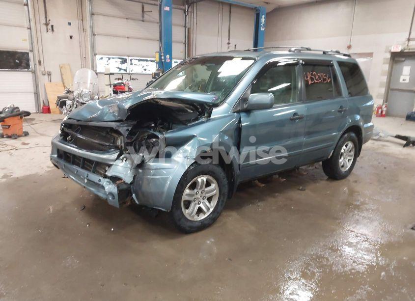 Photo 2 of 2005 Honda Pilot EX-L (VIN 2HKYF18615H515907)