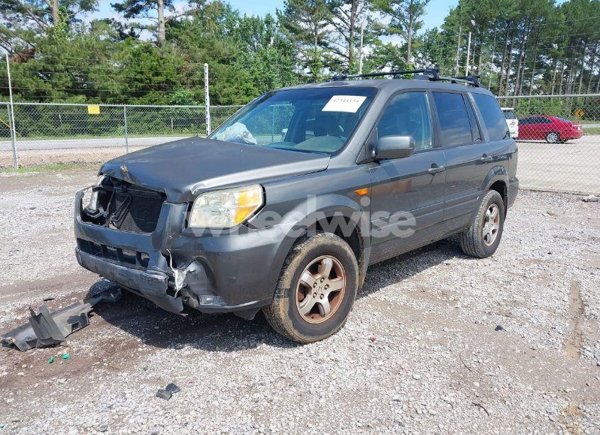 Photo 2 of 2007 Honda Pilot EX-L (VIN 2HKYF18617H522441)