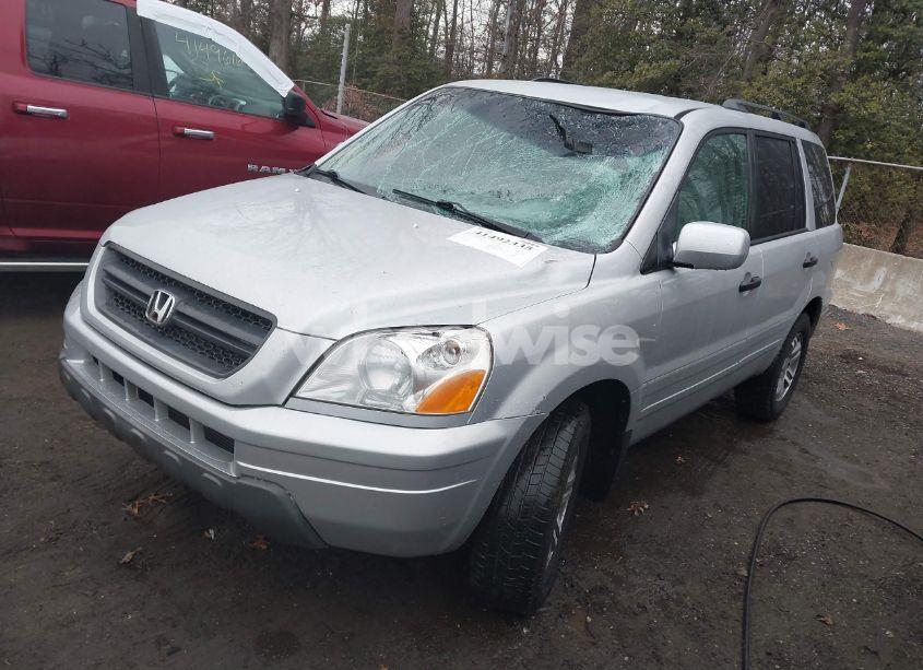 Photo 2 of 2003 Honda Pilot EX-L (VIN 2HKYF18623H562506)