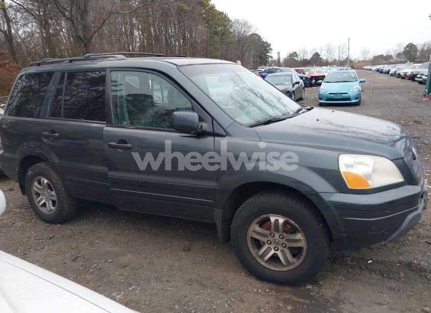 Photo 12 of 2003 Honda Pilot EX-L (VIN 2HKYF18623H592542)