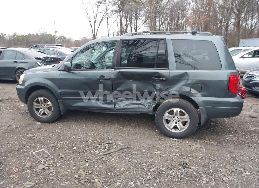 Photo 13 of 2003 Honda Pilot EX-L (VIN 2HKYF18623H592542)