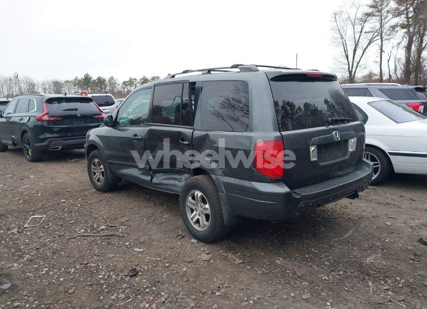 Photo 3 of 2003 Honda Pilot EX-L (VIN 2HKYF18623H592542)