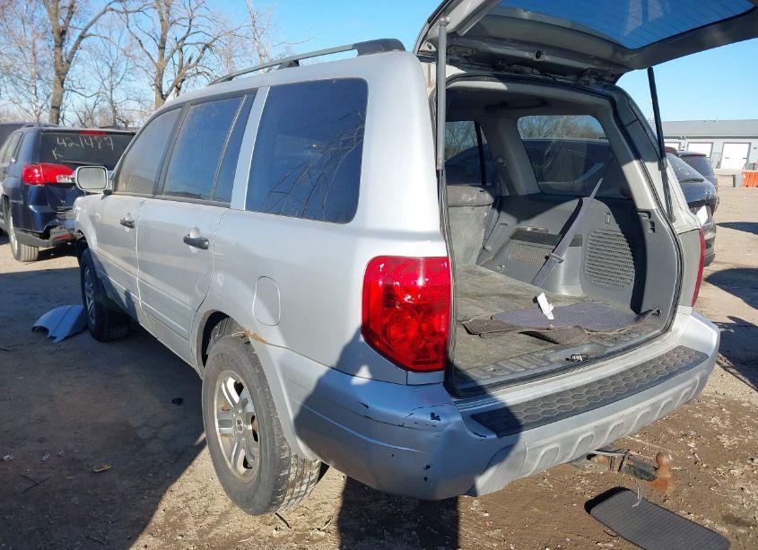 Photo 3 of 2004 Honda Pilot EX-L (VIN 2HKYF18624H535405)
