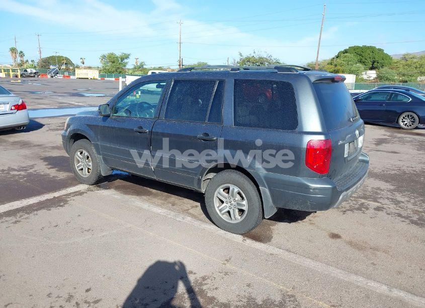 Photo 3 of 2004 Honda Pilot EX-L (VIN 2HKYF18624H538983)
