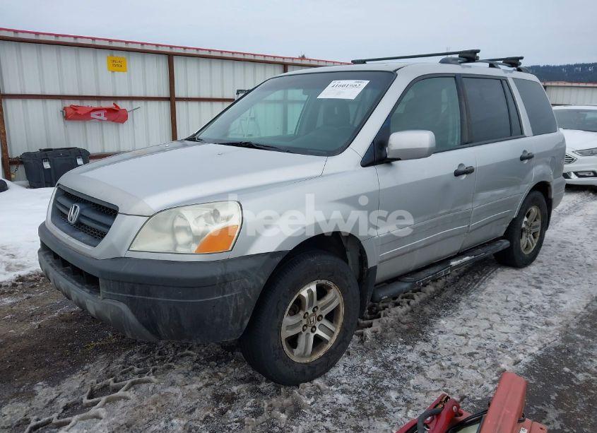 Photo 2 of 2005 Honda Pilot EX-L (VIN 2HKYF18625H513678)