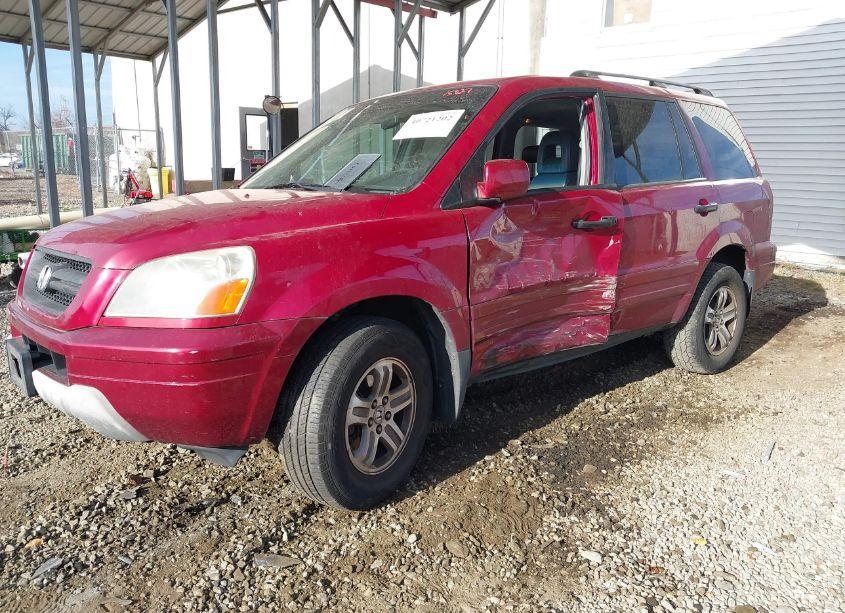 Photo 2 of 2003 Honda Pilot EX-L (VIN 2HKYF18633H614628)