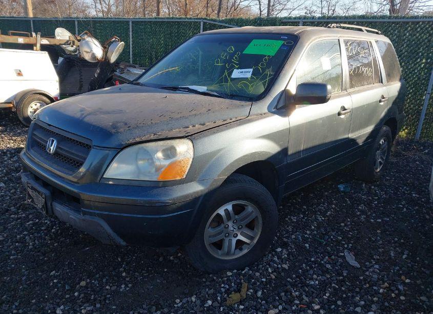 Photo 2 of 2004 Honda Pilot EX-L (VIN 2HKYF18634H528625)