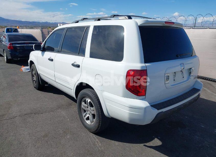 Photo 3 of 2005 Honda Pilot EX-L (VIN 2HKYF18635H531493)